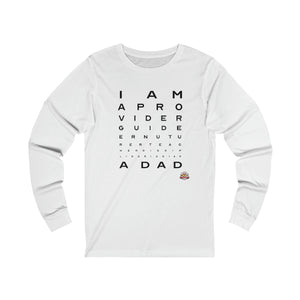 Open image in slideshow, Dadaholiks Eye Chart Long Sleeve (Black Font)
