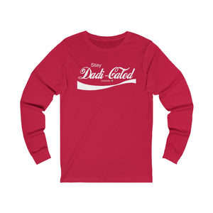 Open image in slideshow, Stay Dadicated White Logo Long Sleeve
